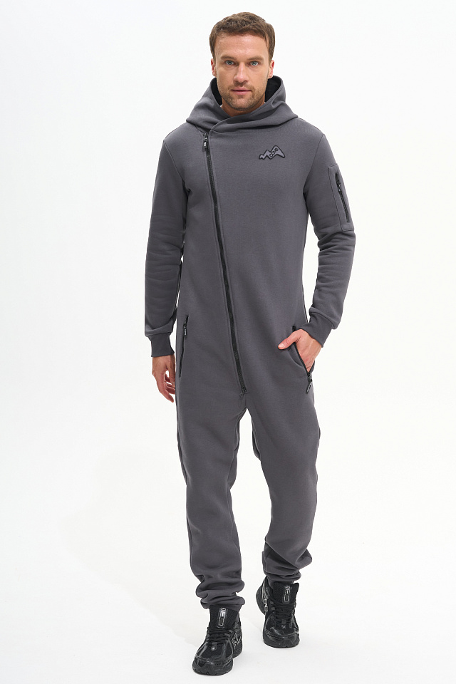 Комбинезон Urban мужской с начесом серый