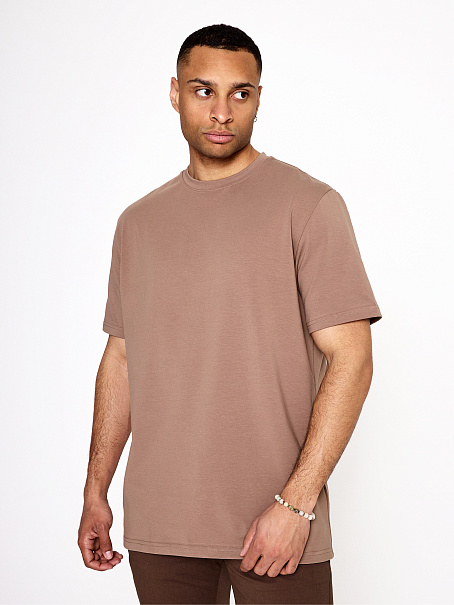 Футболка Basic мужская мокко