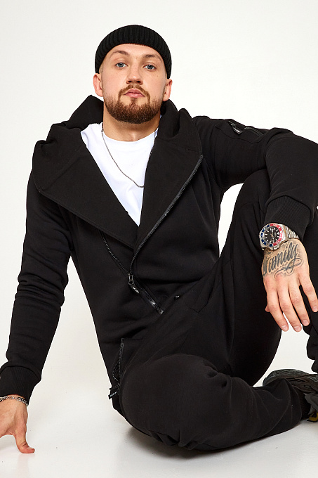 Комбинезон Urban мужской с начесом черный