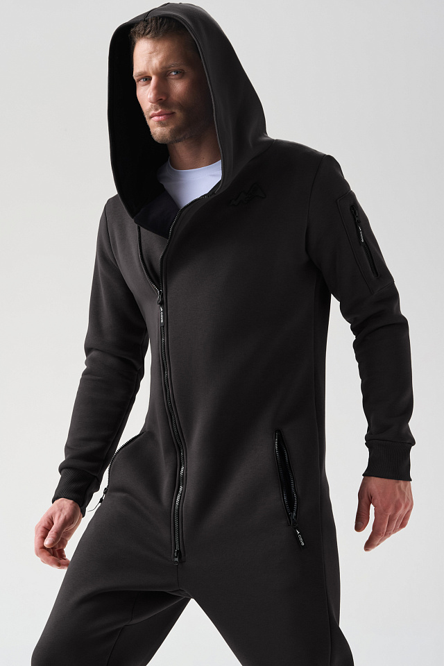 Комбинезон Urban мужской с начесом черный