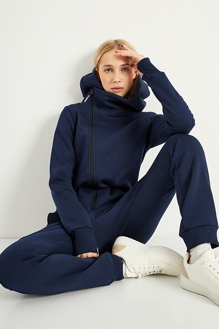 Комбинезон Urban Pro женский с начесом  индиго