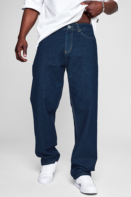 Джинсы Baggy мужские темно-синие