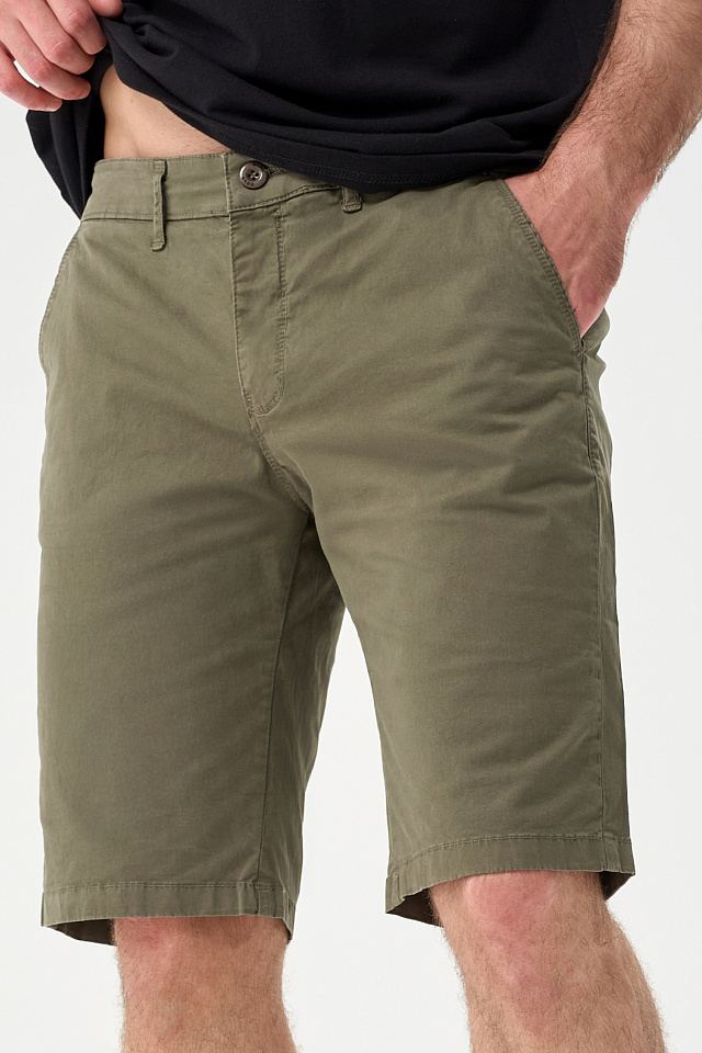 Шорты классические мужские хаки