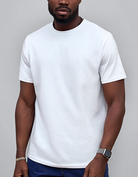 Футболка Basic мужская белая