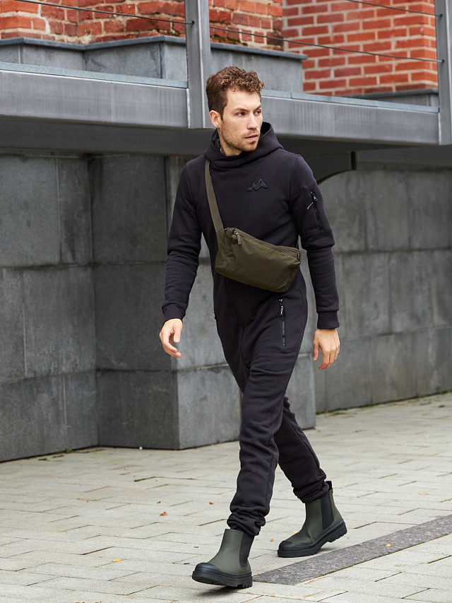 Комбинезон Urban мужской с начесом темно-серый