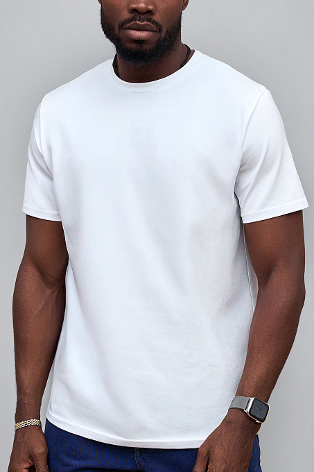 Футболка Basic мужская белая(КК)