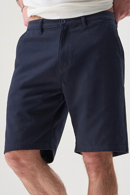 Шорты Basic сanvas мужские темно-синие