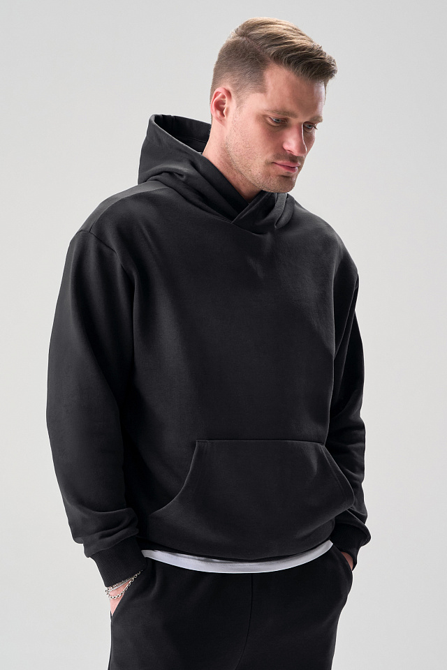 Худи Base Lite мужское черное