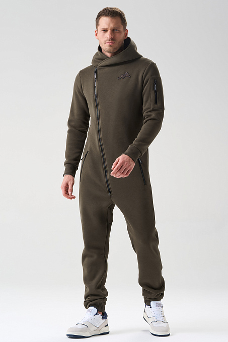 Комбинезон Urban мужской с начесом темный хаки