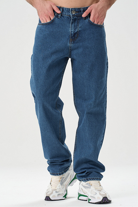 Джинсы Baggy мужские синие
