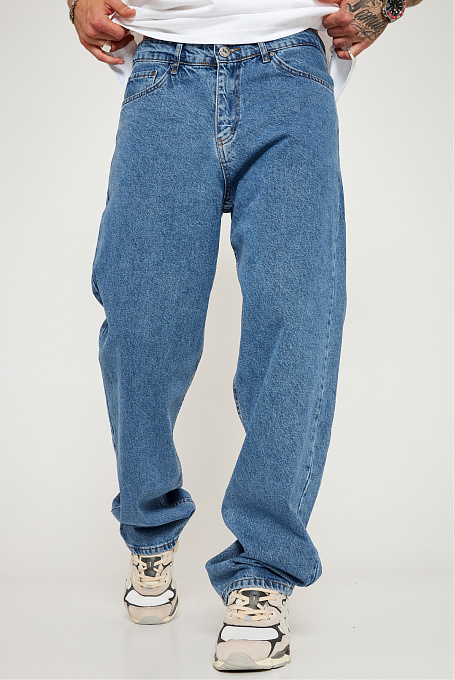 Джинсы Baggy мужские синие