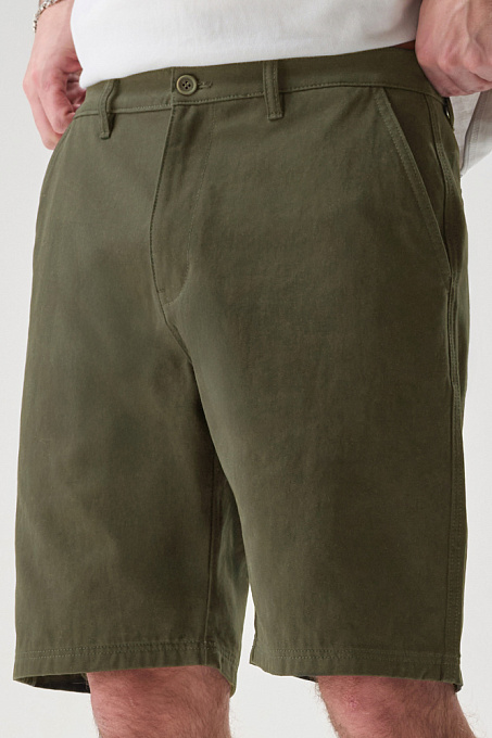 Шорты Basic сanvas мужские хаки