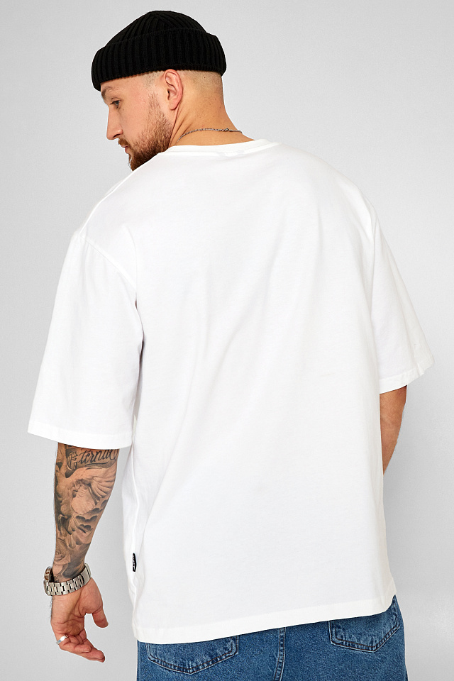 Футболка Oversize мужская белая