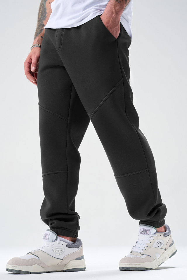 Брюки Urban мужские с начесом черные