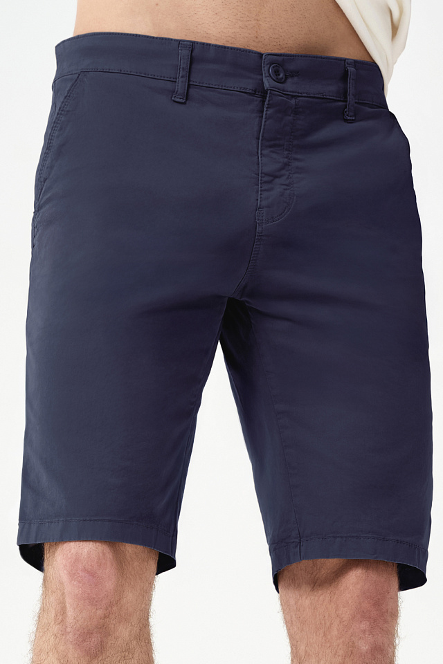 Шорты классические мужские темно-синие