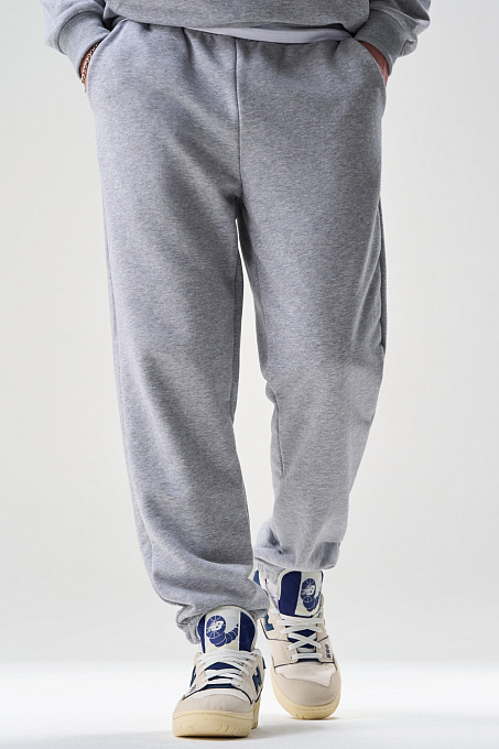 Брюки Base Lite мужские серый меланж